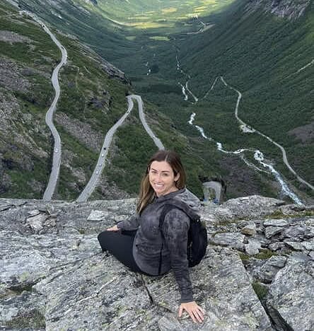 Norways famous winding road called Trollstigen
