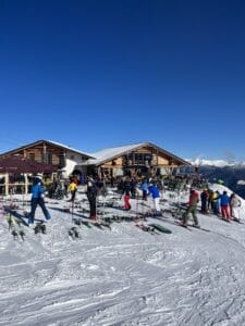Ski day at Plan de Corones in the Dolomites