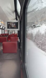 Train from Tasch to Zermatt