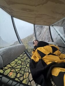 Bottom level of the Ovo pods